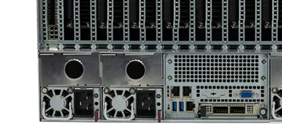 Supermicro 521GE-TNRT detail rear of the system Supermicro 521GE-TNRT detail top