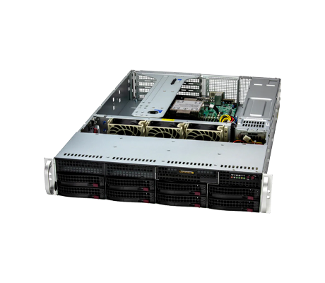 Supermicro WIO SuperServer 522B-WR side view