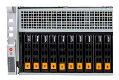 Supermicro GPU 522GA-NRT drive bays