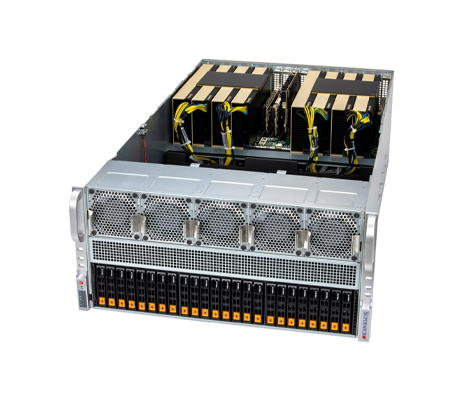 Supermicro GPU SuperServer 522GA-NRT side view