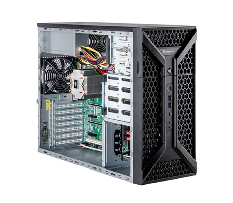Supermicro UP Workstation 531A-IL side view