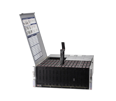 Supermicro UP Storage SuperServer 540P-E1CTR45H side view