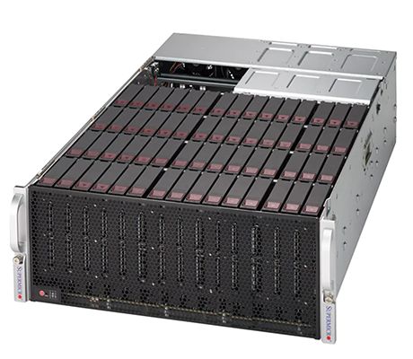 Supermicro 540P-E1CTR60L front of server