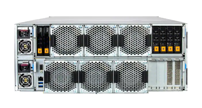 A+ Server 542B-E1CR60 rear Supermicro 542B-E1CR60 rear of system