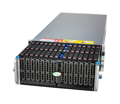 Supermicro Storage SuperServer 542B-E1CR90 side view