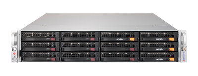 Supermicro 6029U-E1CR25M server front