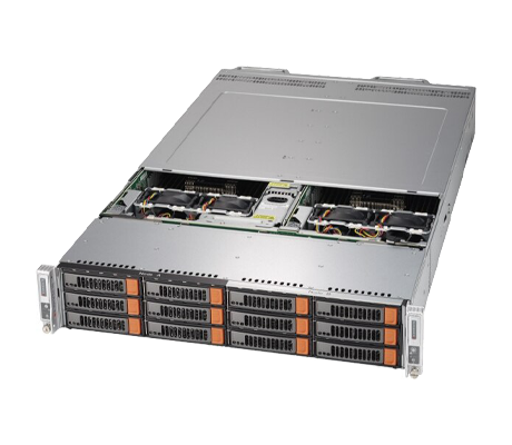 SuperMicro BigTwin SuperServer 6029BT-DNC0R side view