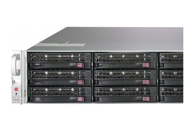 SuperStorage 6029P-E1CR12H front panel Supermicro 6029P-E1CR12H front