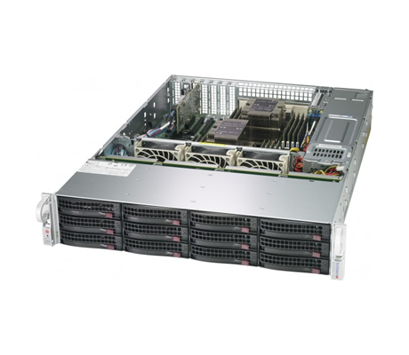 Supermicro SuperStorage 6029P-E1CR12H side view