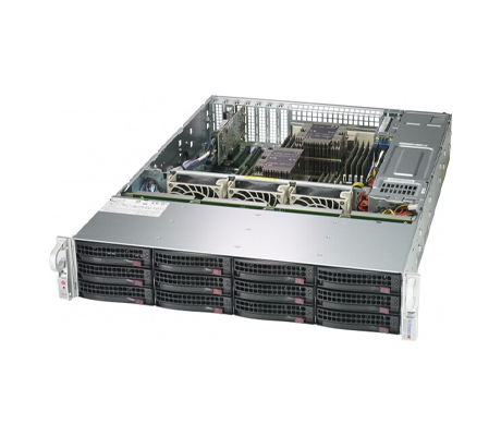 Supermicro SuperStorage 6029P-E1CR12T side view