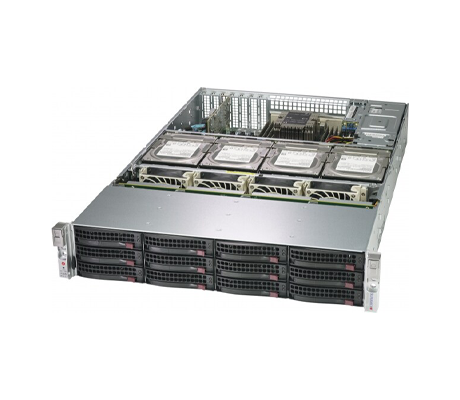 Supermicro SuperStorage 6029P-E1CR16T Server side view