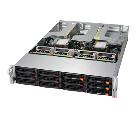Supermicro SuperServer 6029U-E1CR25M side view
