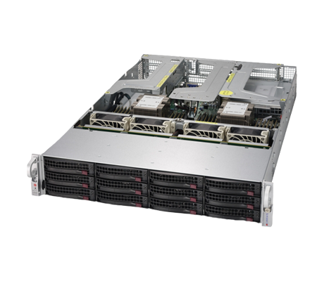 SuperMicro SuperServer 6029U-TR25M side view