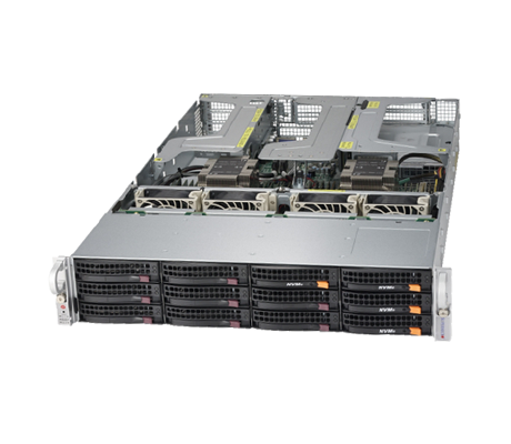 SuperMicro SuperServer 6029UZ-TR4 side view