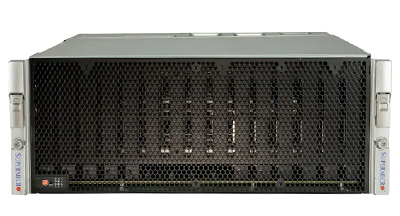Supermicro SuperStorage 6049P-E1CR45H front detail view