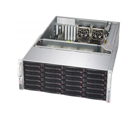 Supermicro SuperStorage 6049P-E1CR24L side view