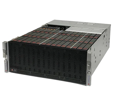 Supermicro 6049P-E1CR45H front of server