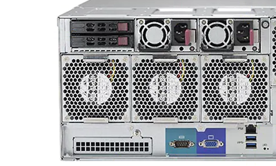 Supermicro SuperStorage 6049P-E1CR45L+ top view Supermicro SuperStorage 6049P-E1CR45L+ top view
