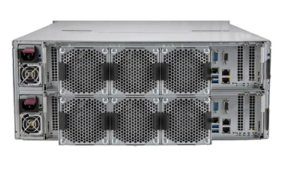 SuperServer 6049SP-DE2CR90 rear Supermicro 6049SP-DE2CR90 rear of system