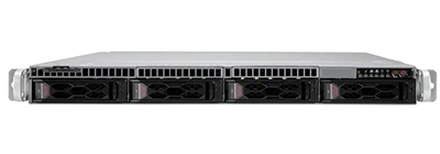 Supermicro CloudDC SuperServer 610C-TR front detail view