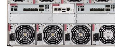 Supermicro SuperBlade 6119R-T3N node rear detail view