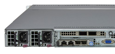 Supermicro SuperServer 611C-TN4R detail top