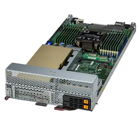 Supermicro 611E-5T2N side view
