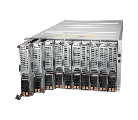 Supermicro SuperBlade 612B-1C2N side view