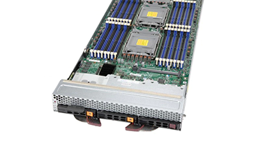 Supermicro SuperBlade 620P-1C3N front detail view