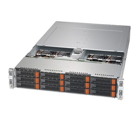 SuperMicro BigTwin SuperServer 620BT-HNTR side view