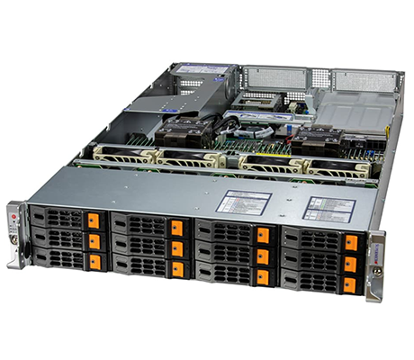 Supermicro 620H-TN12R front of server