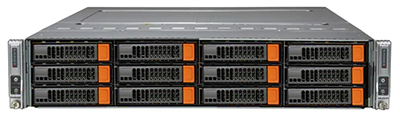 Supermicro BigTwin SuperServer 621BT-DNTR front of system Supermicro SuperServer 621BT-DNTR front detail