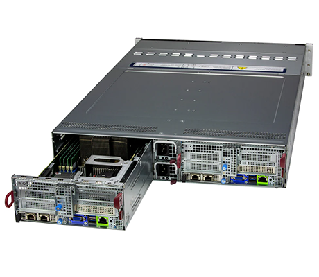 Supermicro 621BT-DNTR side view