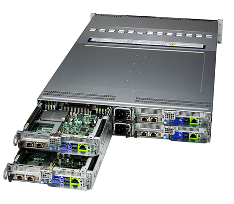 Supermicro 621BT-HNC8R side view