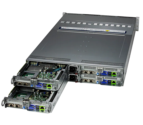 Supermicro 621BT-HNTR side view