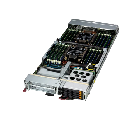 Supermicro SuperBlade 621E-1NE34 side view