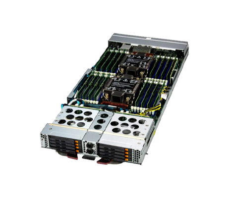 Supermicro SuperBlade 621E-1NE38 side view