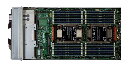 Supermicro 621E-5T3N top of system Supermicro 621E-5T3N top detail