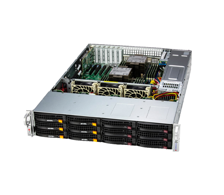 Supermicro Storage SuperServer 621E-ACR12L front