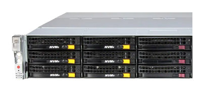 Supermicro Storage SuperServer 621E-ACR16H front
