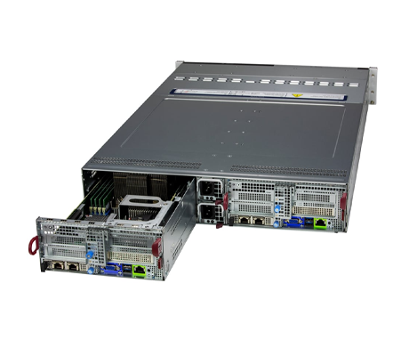 Supermicro BigTwin SuperServer 622BT-DNC8R side view