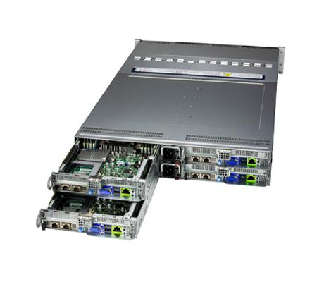 Supermicro BigTwin SuperServer 622BT-HNC8R side view