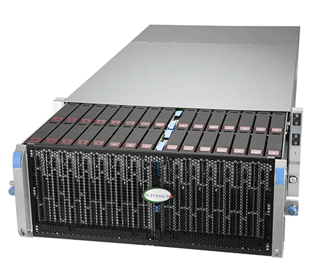 Supermicro 640SP-DE2CR60 front of server