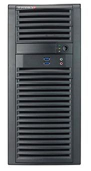 Supermicro SuperWorkstation 7039A-i front of system SuperWorkstation 7039A-i front