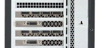 Supermicro SuperWorkstation 7039A-i rear of the system SuperWorkstation 7039A-i rear