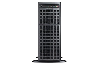 Supermicro SuperWorkstation 7049GP-TRT front of system