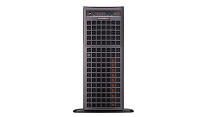 Supermicro 741GE-TNRT front detail