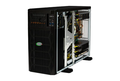 Supermicro GPU SuperServer 751GE-TNRT side view Supermicro SuperServer 751GE-TNRT side view