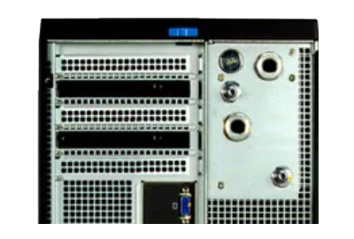 Supermicro GPU 751GE-TNRT rear cooling Supermicro GPU SuperServer 751GE-TNRT rear liquid cooling inlet