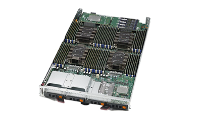 Supermicro SuperBlade 8149P-C4N detail view